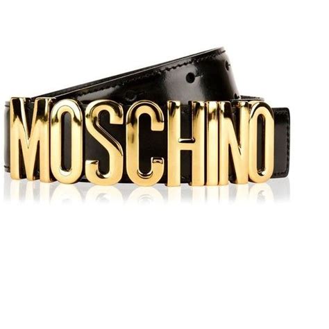 moschino belt real.